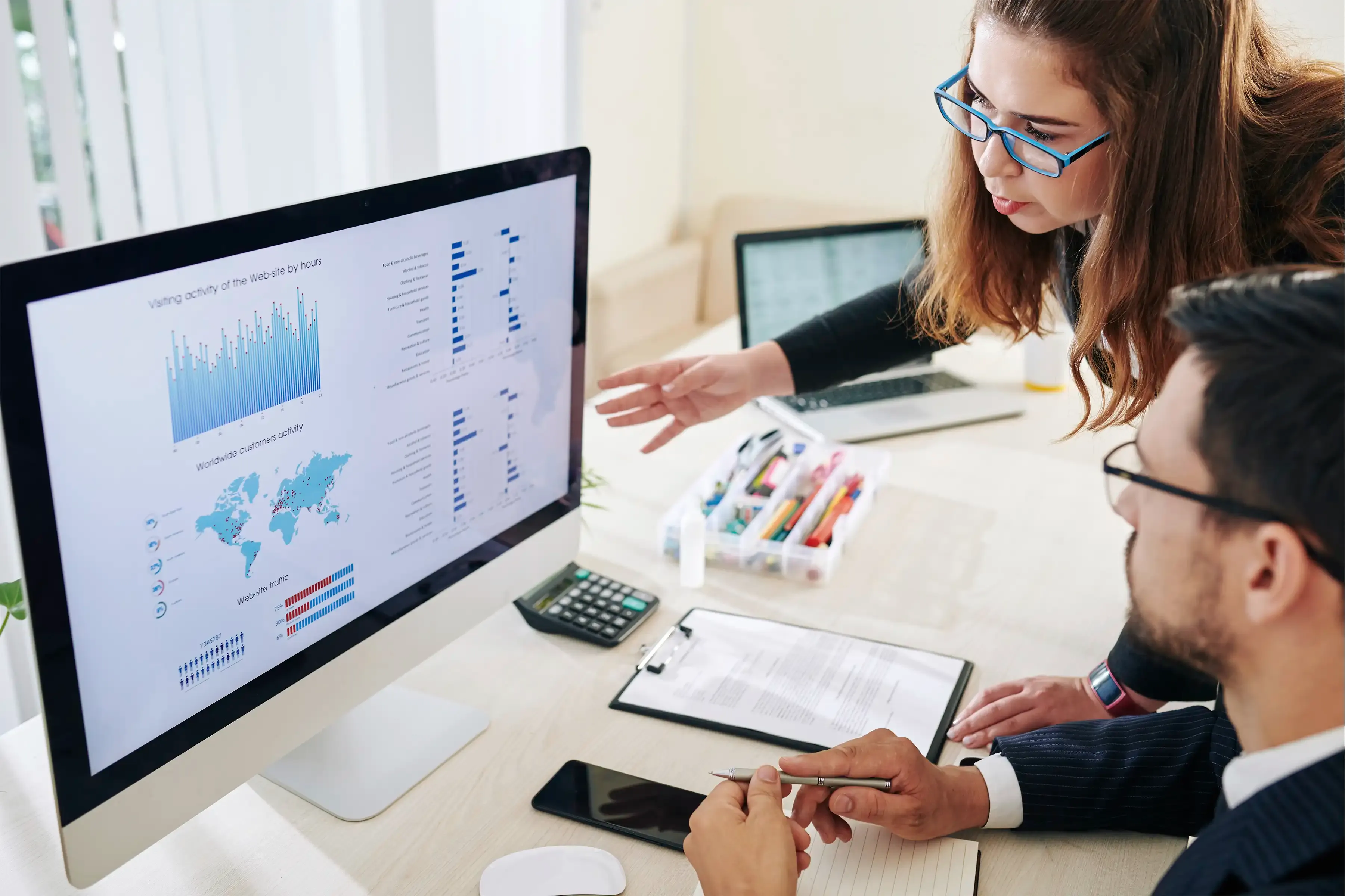 Monitor performance with real-time metrics